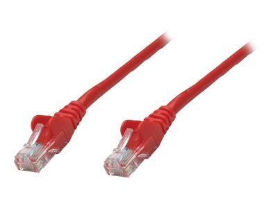 Intellinet Network Solutions   Intellinet Patch Cable, Cat5E, Utp, 14', Red   Pvc Cable Jacket For Flexibility And Durability Wi