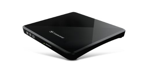 Transcend 8K Extra Slim Portable Dvd Writer Optical Drive (Ts8Xdvds K)