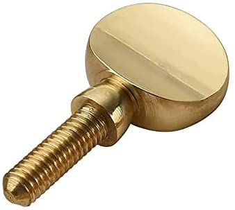 Jiayouy 2Pcs Sax Neck Screw Tightening Attach Screw Brass Musical Instrument Parts For Soprano Alto Tenor Saxophone Golden Threa