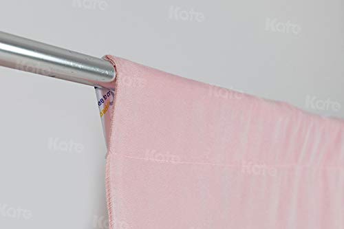 Kate 8Ft  10Ft Solid Light Pink Backdrop Portrait Photography Background For Photography Studio Children And Headshots Light Pin