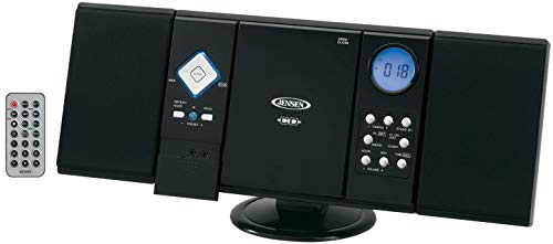 Jensen Jmc 180 Wall Mountable Cd System With Am/Fm Stereo Receiver , Black