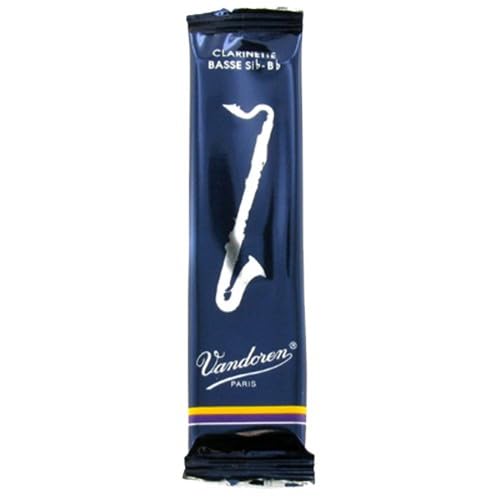 Vandoren Traditional Bass Clarinet Reeds Strength 3.5 Box Of 5