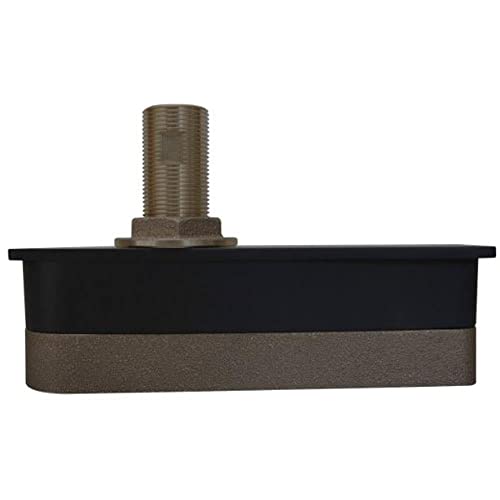 Raymarine Cpt 120 Bronze Through Hull Transducer W/10M Cable   Includes High Speed Fairing Block, Black, 8''
