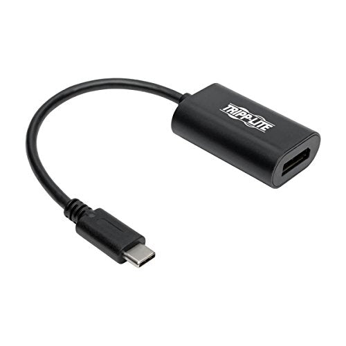 Tripp Lite Usb C To Displayport Video Adapter Converter 4K X 2K @ 60Hz, Black, Thunderbolt 3 Compatible, Usb Type C To Dp, Usb T