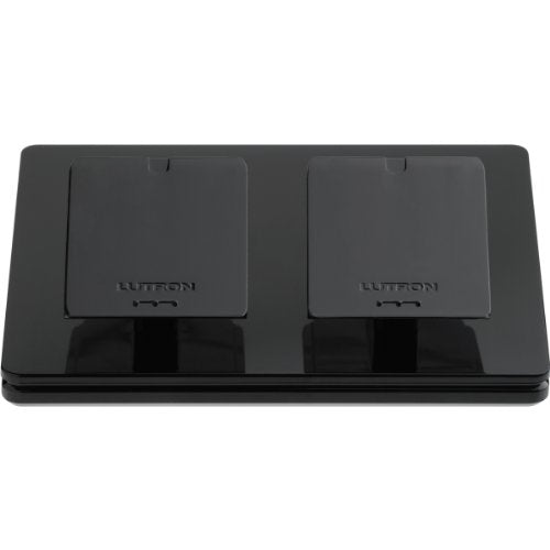 Lutron Caseta Wireless Dual Pedestal For Pico Remote, L Ped2 Bl, Black