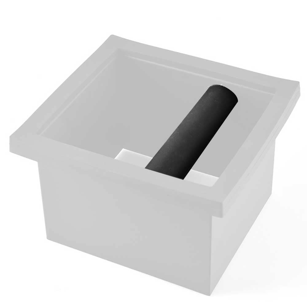 Cafemasy Rubber Knock Box Bar Sleeve   Knock Box Bar For Square Espresso Knock Box Chute Replacement Knock Box Bar Cover For Kno