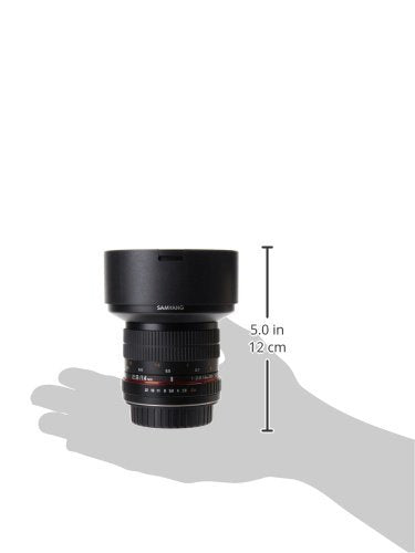Samyang Sy14M-C 14Mm F2.8 Ultra Wide Fixed Angle Lens For Canon , Black