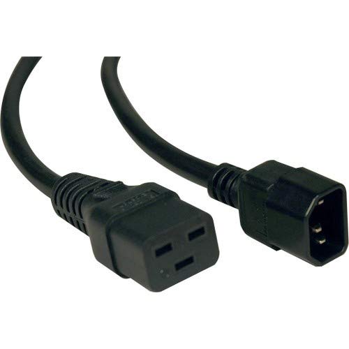 Tripp Lite 2 Foot 15A 14Awg S Foot C19 C14 100 250 Volt Ac Power Cord Interconnect Cable