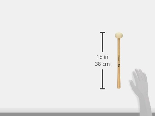 Vic Firth Corpsmaster Bass Mallet - Large Head - Hard