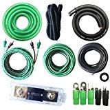 Soundbox 0 Gauge Amp Kit Complete Awg Amplifier Install Wiring Cables   9500W