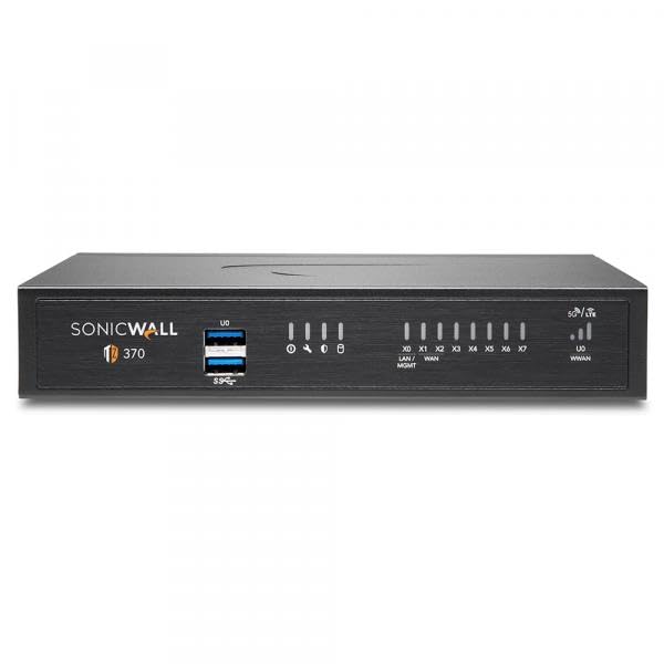 Sonicwall Tz370 Total Secure - 1Yr Advanced Edition (02-Ssc-6819) | Tz370 Network Security Appliance With 1 Year Advanced Protec