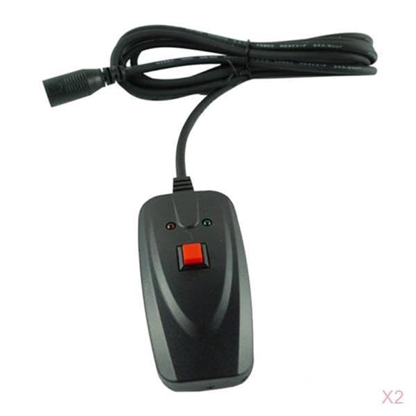 Velura 2Pcs Fog Machine Controller Portable 4001500W Fog Machine 30M Rc Distance Wired|2Pcs Stage Fogger Controller|Stage Light