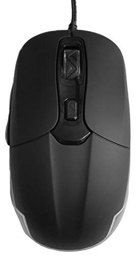 Valuerays Usb Optical Heated Computer Mouse Advanced Heated Buttons (Black)