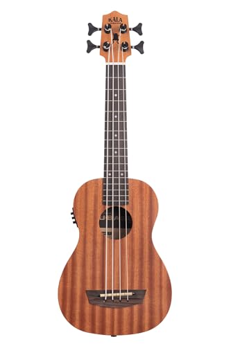 Kala Brand Music Co., 4 String Ukulele, Natural, Ubass Wndr Fs