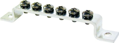 Blue Sea Systems 100 Amp Mini Grounding Busbar With 6 Screws, 2306