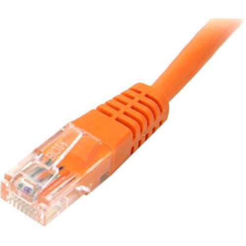 Startech.Com 15 Ft Cat5E Patch Cable With Molded Rj45 Connectors   Orange   Cat5E Ethernet Patch Cable   15Ft Utp Cat 5E Patch C