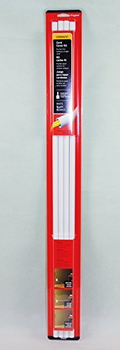 Legrand   Wiremold Kit Cordmate, Organizer And Hider, Cover, Concealer, And Protector For Wall, Single Cord, Cmk10, Paintable