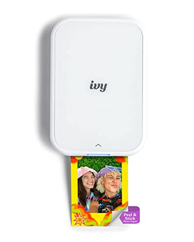 Canon Ivy 2 Mini Photo Printer (Pure White)