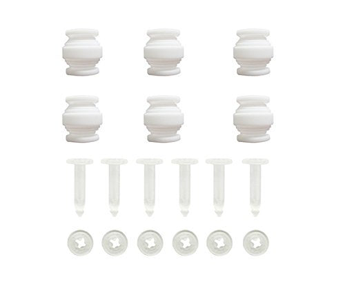 Btg Upgrade White Damping Rubber Balls & Anti Drop Pins Kit Transparent For Dji Phantom 3 Pro Professional Standard Advanced Gim
