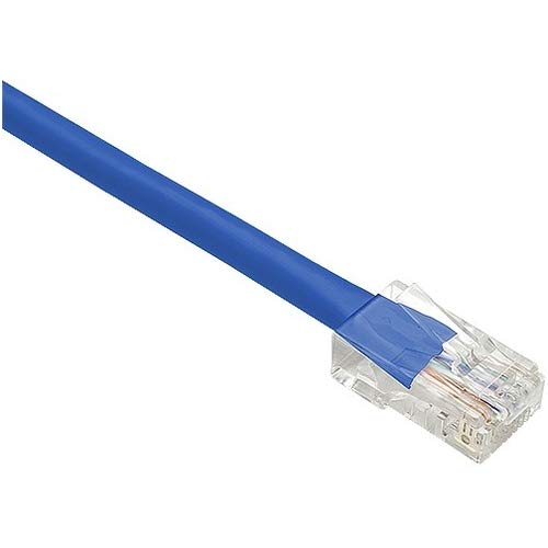 Unirise, Usa Cat5E Ethernet Patch Cable, Utp, Blue, 5Ft
