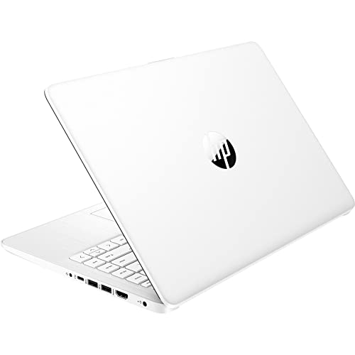 Hp 14'' Hd Laptop, Amd Dual-Core Cpu, 16Gb Ram, 64Gb Emmc, 1Yr Office 365, Webcam W/1000Gb Ssd And Accessories(White)