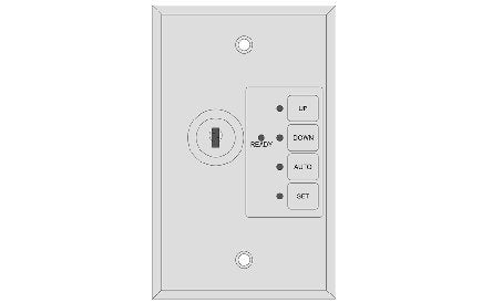 Lumtopia Aladdin_Sl_Controller Smartlift Controller, Easy To Use Touch Pad Controller, 12'' X 12'' X 12'', White
