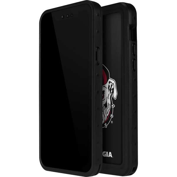 Skinit Waterproof Phone Case Compatible With Iphone 14   Officially Licensed Georgia Bulldogs Mascot Design