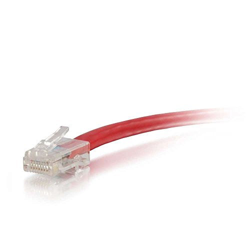 C2G 04154 Cat6 Cable   Non Booted Unshielded Ethernet Network Patch Cable, Red (7 Feet, 2.13 Meters)