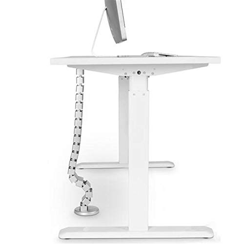 Startech.Com Spine Cable Management - Weighted Base Plate - Cord Cover - Cable Organizer - Cord Protector - Cable Raceway (Cmvbm