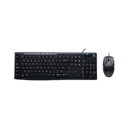 Logitech Media Combo Mk200 Full Size Keyboard And High Definition Optical Mouse (920 002714)