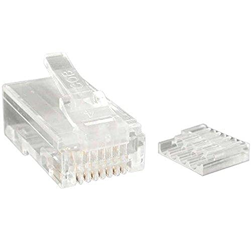 Startech.Com Cat 6 Rj45 Stranded Modular Plug Connector   50 Pack (Crj45C6Str50)