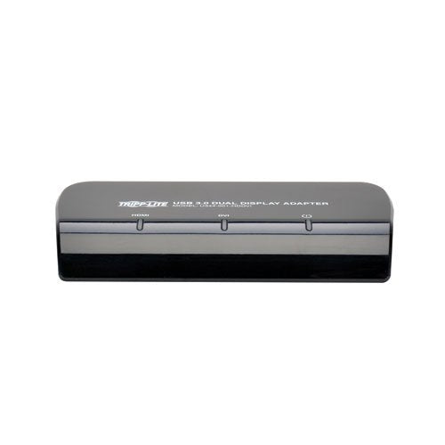 Tripp Lite Usb To Dvi And Hdmi Dual Monitor Video Display Adapter, Usb 3.0 Superspeed (U344 001 Hddvi)