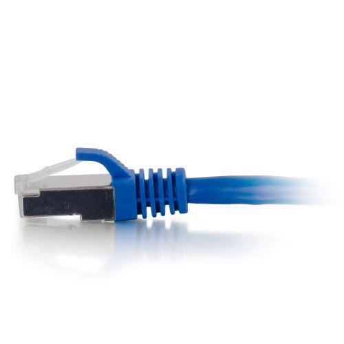 C2G 12Ft Cat6A Snagless Shielded (Stp) Network Patch Cable   Blue
