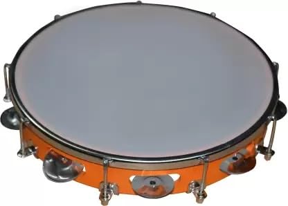 SPEHUB 20 cm With Head Tambourine (Plastic)