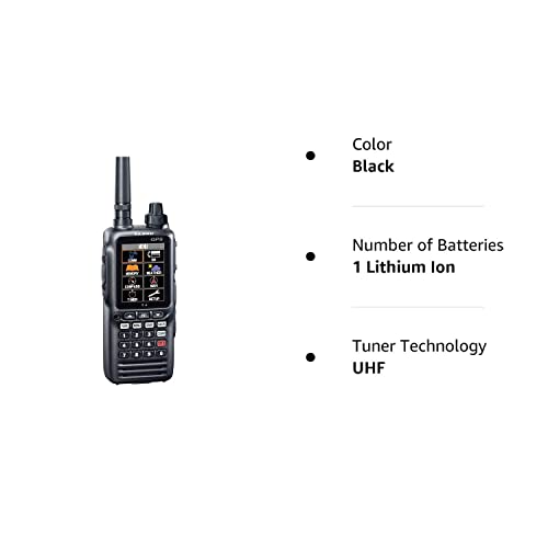 Yaesu Fta 850L Color Bluetooth Nav/Com Aviation Transceiver