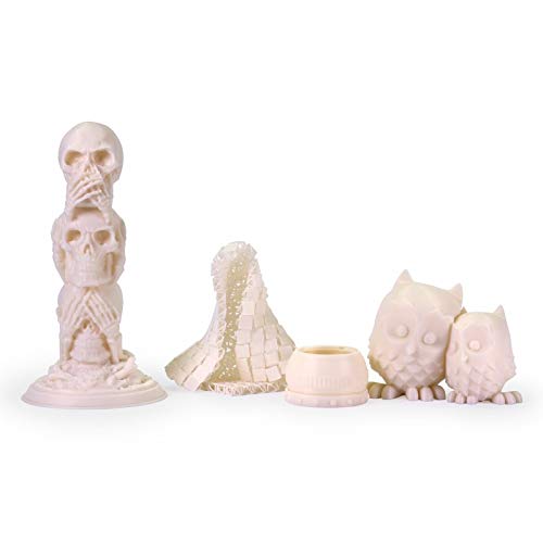 Prusament Vanilla White, Pla Filament 1.75Mm 1Kg Spool (2.2 Lbs), Diameter Tolerance +/  0.02Mm