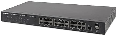 Intellinet 24 Port Poe Web Managed Gigabit Ethernet Switch (560559)