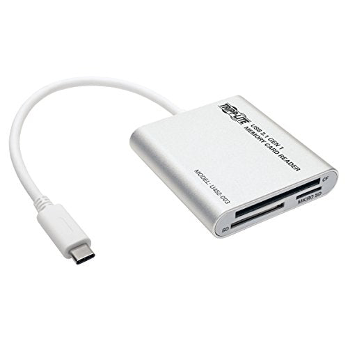 Tripp Lite Usb 3.1 Gen 1 Usb C Multi Drive Flash Memory Media Reader/Writer 5Gbps (U452 003)