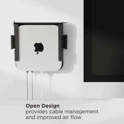 Mount Plus Mac Mini Custom Mac Mini Mount For Wall Mount | Under Desk Mount | Vesa Mount Behind Monitor | Security With Anti The