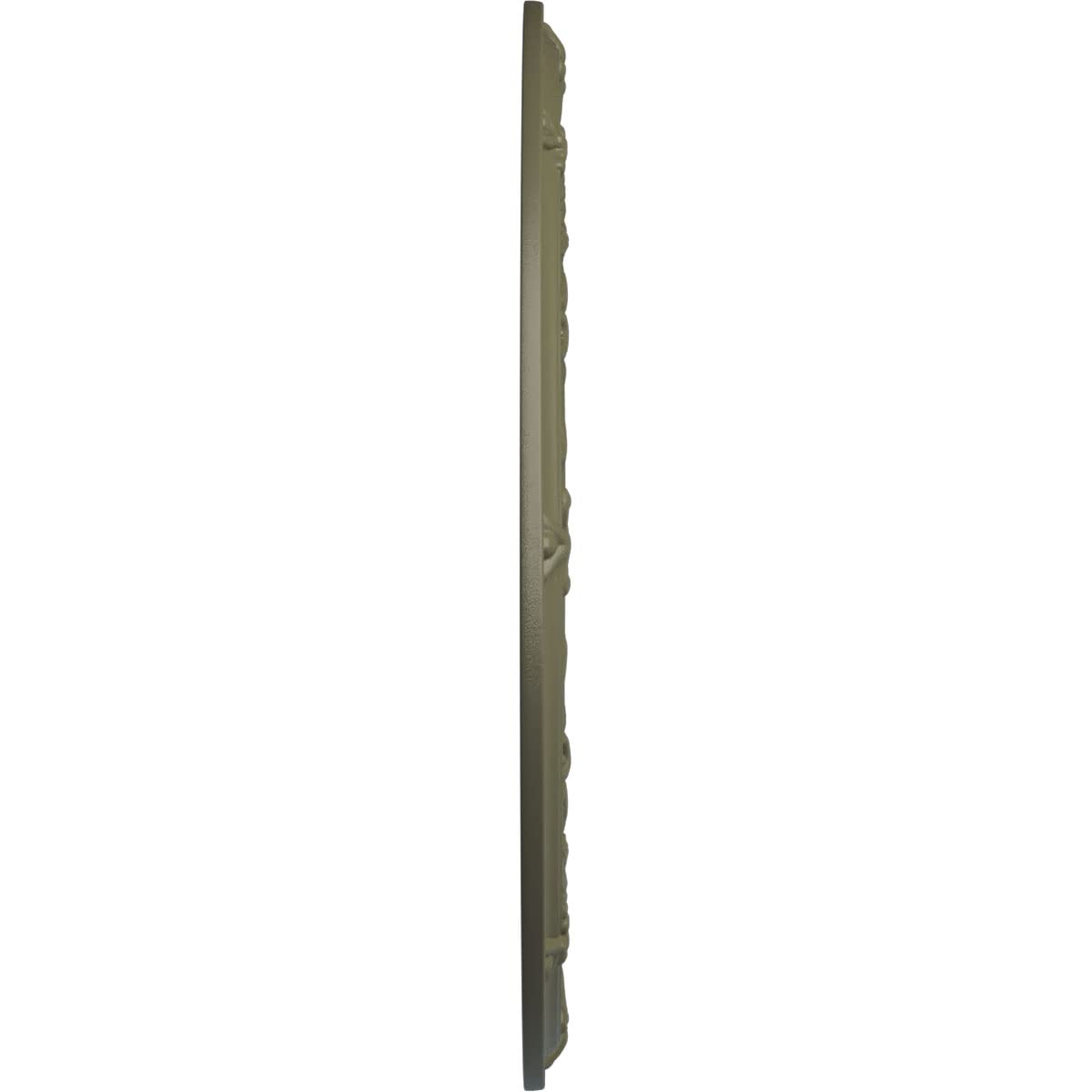 Ekena Millwork Cm33Dassf Dauphine Ceiling Medallion, 33 7/8''Od X 1 3/8''P (Fits Canopies Up To 13 1/4''), Hand Painted Spartan