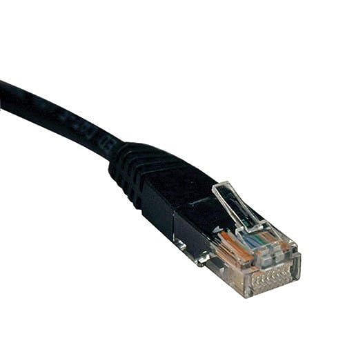 Tripp Lite Cat5E 350Mhz Molded Patch Cable (Rj45 M/M)   Black, 100 Ft.(N002 100 Bk)