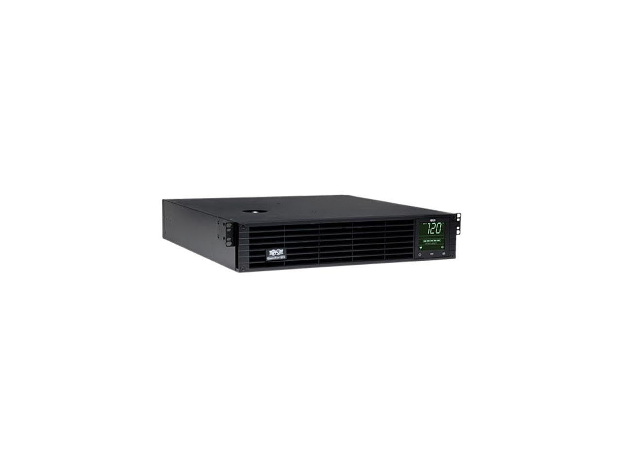 Tripp Lite 2200VA 1920W UPS Smart 2U Rackmount, Pure Sine Wave, Automatic Voltage Regulation, 120V, USB, Network Card Options, 3