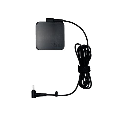 Asus Ad4500B 45W Laptop Adapter/Charger Without Power Cord For Select Models Of Asus (20 V, 2.5 A, 4 Mm X 1.2Mm Diameter  Blac