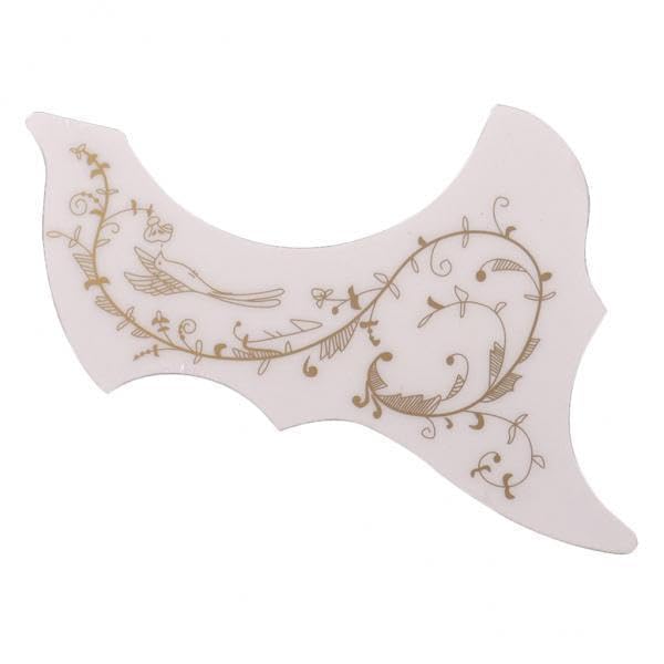 Calandis 2Xleft Handed 40/41 Folk Guitar Pickguard Anti Scratch Plate Cold White | Pickguards | Guitar Parts | Parts & Accesso