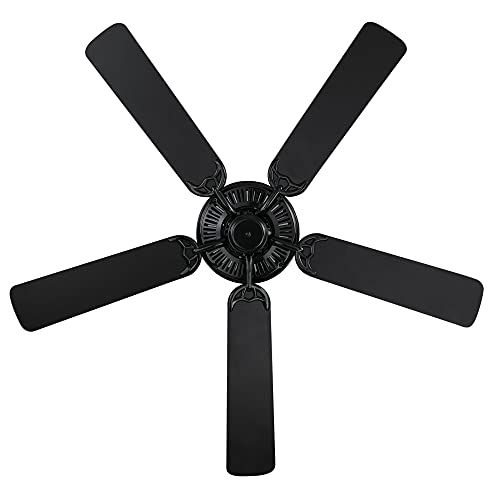 Westinghouse 7303800 Contractor'S Choice Ceiling Fan, 52'', Black