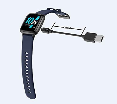 Portable Magnetic Charger With Usb Charging Cable Cord For Smart Watch, Compatible For Id205L Id205U Id205S Series.