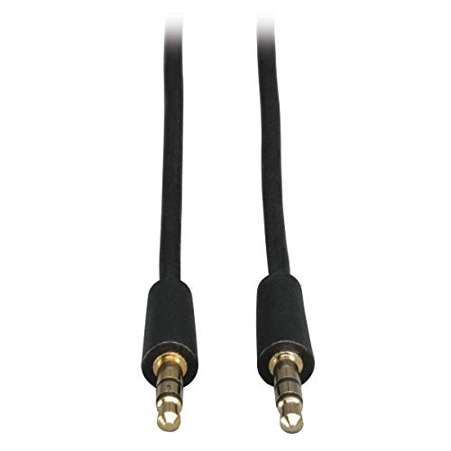 Tripp Lite 3.5Mm Mini Stereo Audio Cable For Microphones, Speakers And Headphones M/M, 10 Ft.