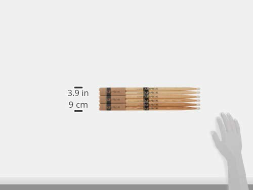 Promark La Specials Drum Sticks   5B Drumsticks   Drum Sticks Set For Acoustic Drums Or Electronic Drums   Oval Nylon Tip   Hick