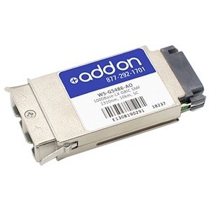 Addon Cisco Ws G5486 Compatible Taa Compliant 1000Base Lx Gbic Transceiver (Smf,