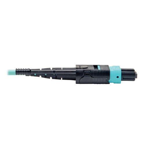 Tripp Lite Mtp / Mpo Patch Cable 12 Fiber,40Gbe, 40Gbase Sr4,Om3 Plenum Rated   Aqua, 10M (33 Ft.)(N844 10M 12 P)